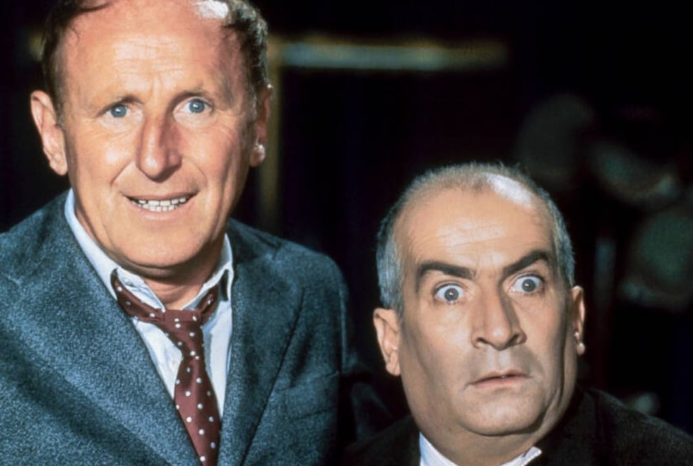 Quiz : tu es l’expert ultime du duo formé par Bourvil et Louis de Funès si tu reconnais au moins 7 films en une image