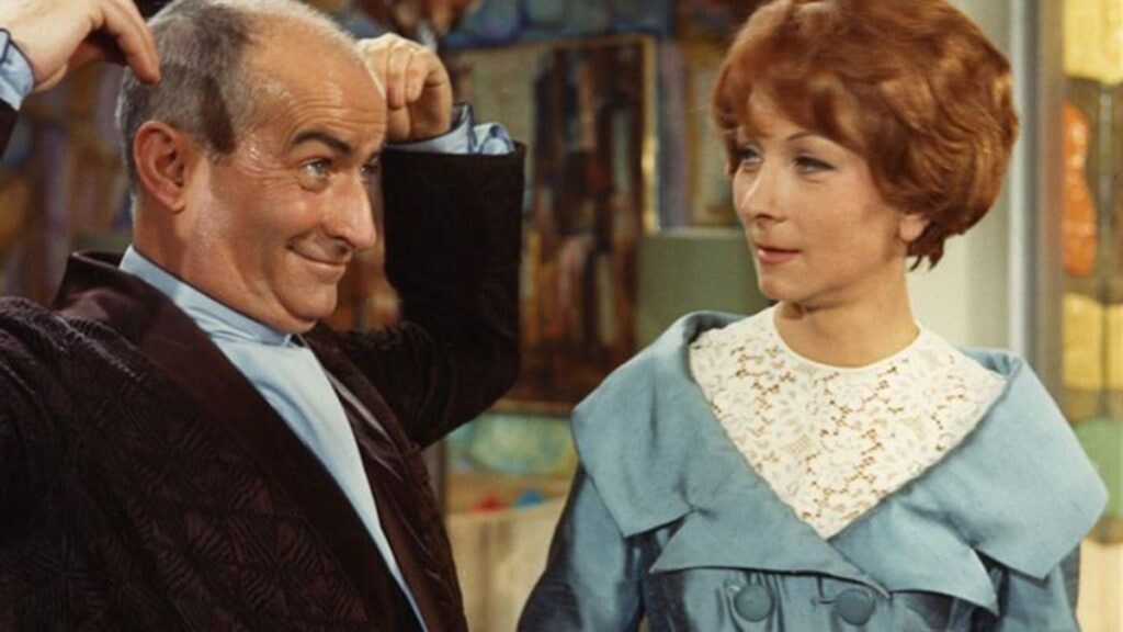 Oscar, film avec Louis de Funès et Claude Gensac.