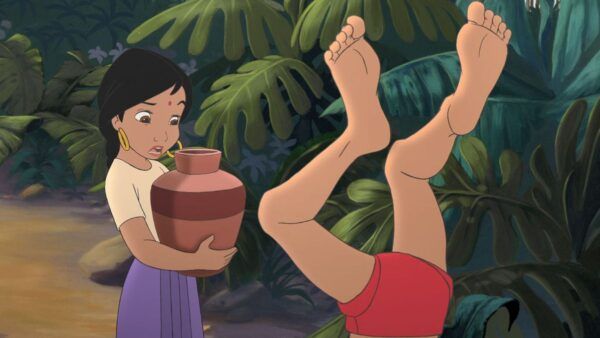 mowgli, shanti, le livre de la jungle