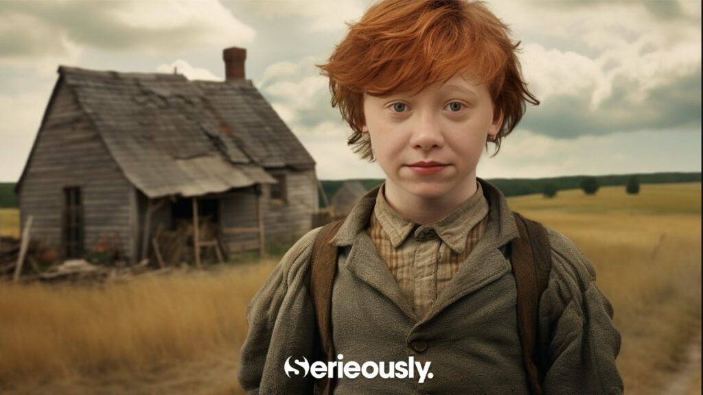 Ron Weasley de Harry Potter en version La Petite Maison dans la Prairie