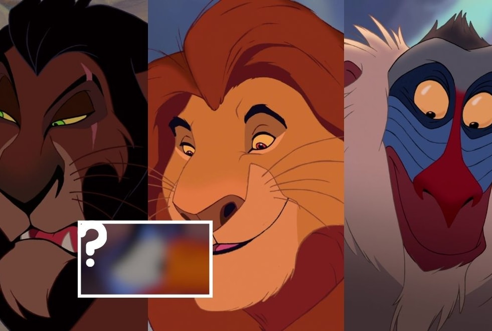 Quiz : t’as une meilleure mémoire que la moyenne si tu trouves les 5 personnages du Roi Lion cachés derrière ces yeux