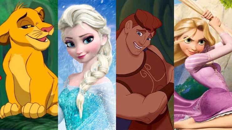 Quiz Disney : choisis 5 films, on devine ton personnage préféré