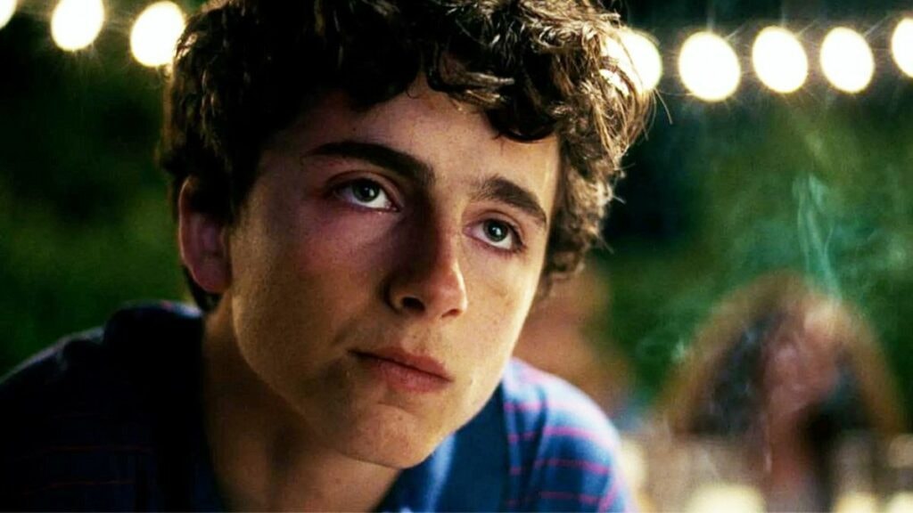 Timothee Chalamet en Elio Perlman dans Call My By Your Name