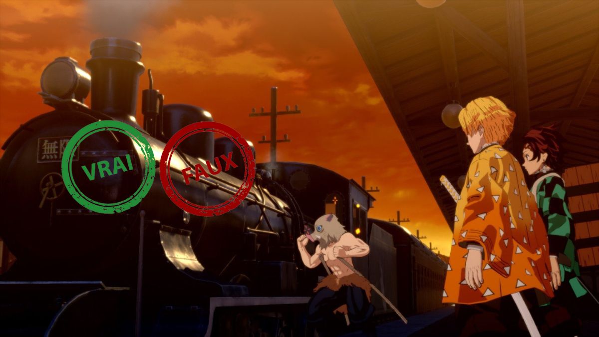 Quiz Demon Slayer : tu sauves Rengoku si tu as 10/10 à ce vrai ou faux sur l'arc du Train de l'Infini
