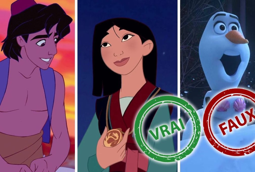 T’es le fan ultime de Disney si t’as 15/15 à ce quiz vrai ou faux de culture générale sur les films