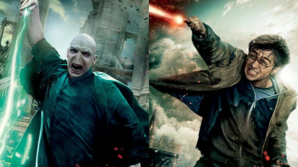 Voldemort et Harry Potter une