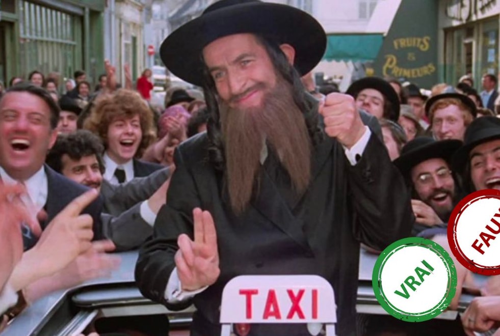 Les Aventures de Rabbi Jacob est ta référence culte si tu as 5/5 à ce quiz vrai ou faux sur le film