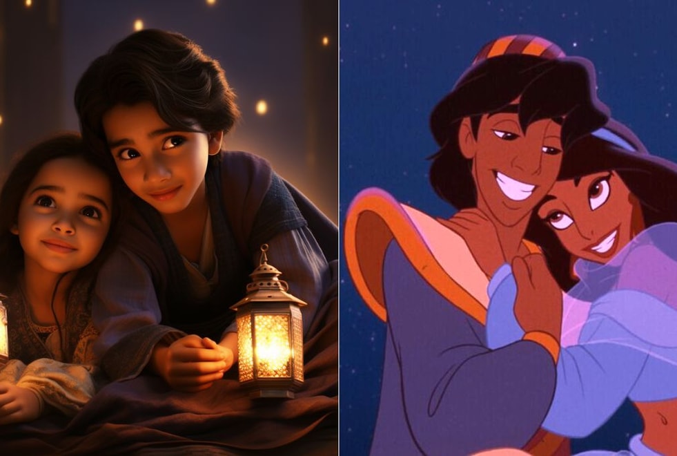 Une IA imagine à quoi ressembleraient les enfants des couples Disney dans la vraie vie