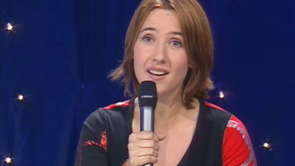 Alexia Laroche-Joubert à la Star Academy.