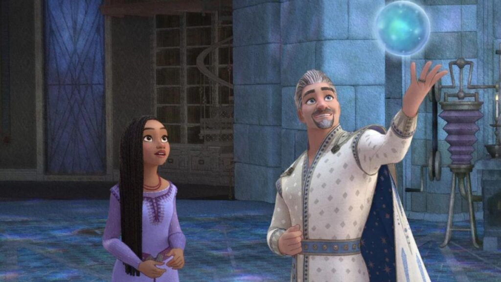 Asha et Magnifico dans le film Disney Wish : Asha et la bonne étoile