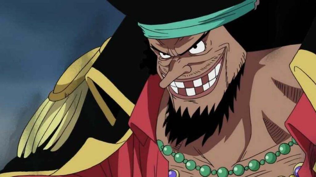 Barbe Noire dans l'anime One Piece