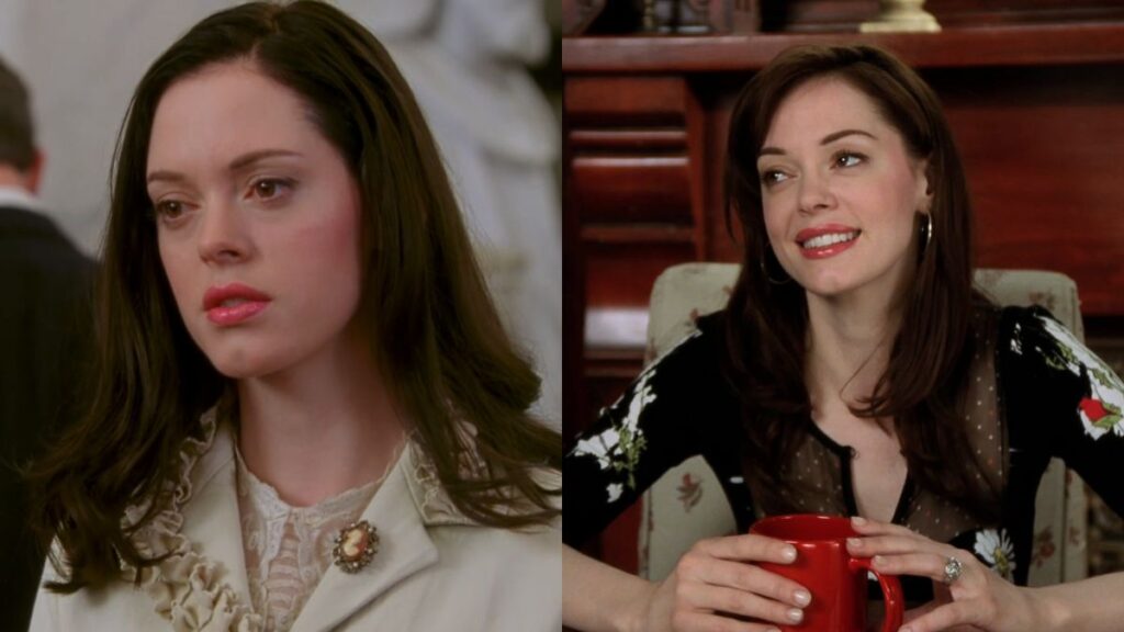 Rose McGowan dans son premier et son dernier épisode de Charmed.