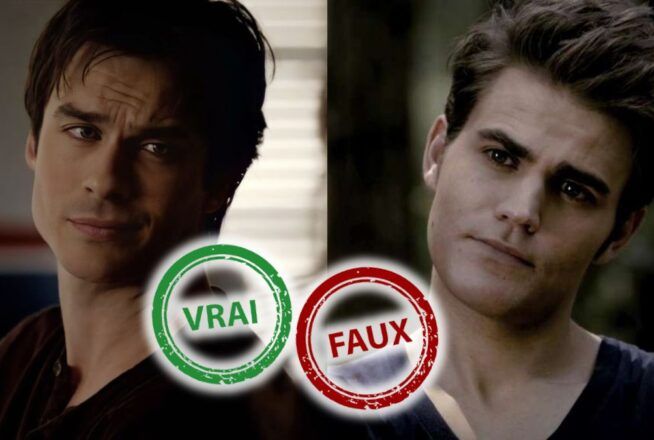 The Vampire Diaries : seul un Salvatore aura plus de 10/15 à ce quiz vrai ou faux sur Stefan et Damon