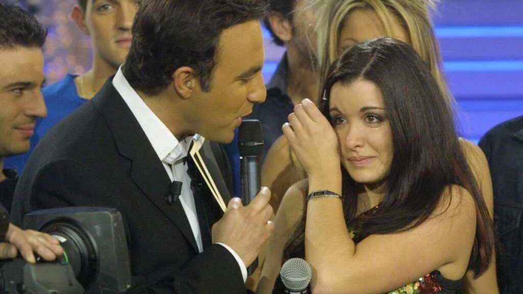 Jenifer et Nikos Aliagas à la Star Academy.