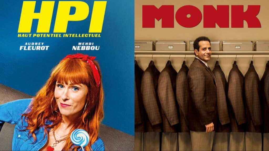 les posters de monk et hpi