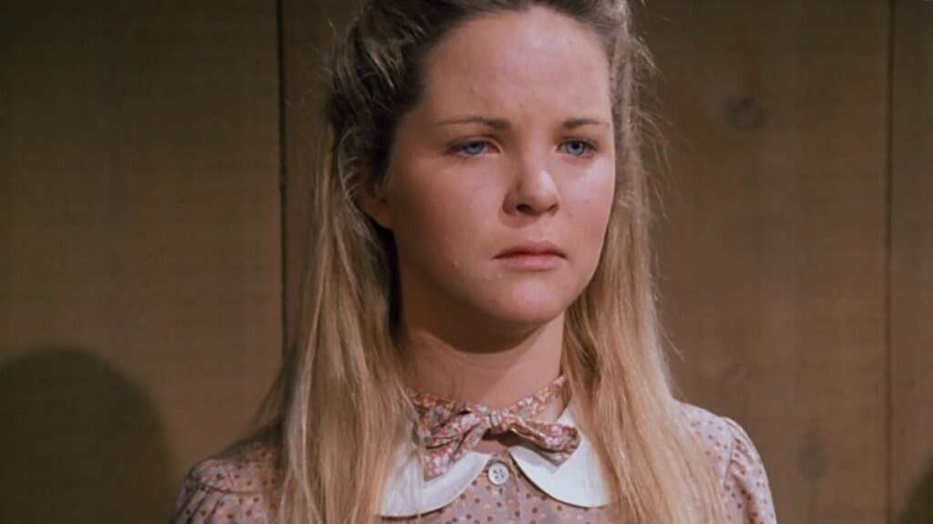 mary ingalls triste dans la petite maison dans la prairie