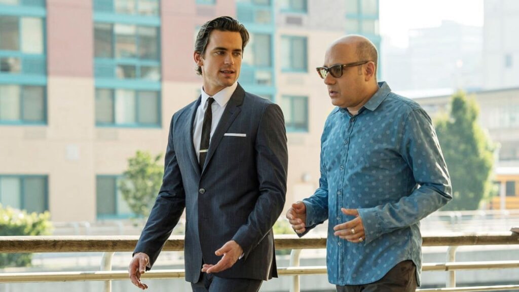 Matt Bomer et Willie Garson dans la série FBI Duo Très Spécial.