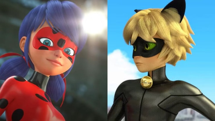 Choisis (bien) 5 personnages de Miraculous, on te dira si t'es plutôt Ladybug ou Chat Noir
