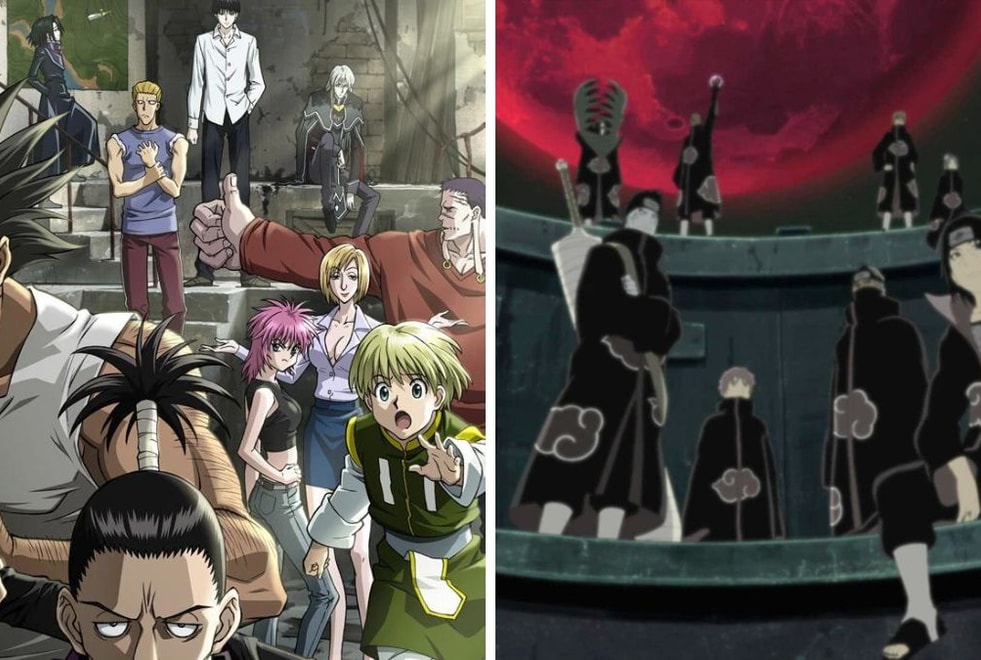 Quiz : élimine 5 personnages, on te dira si tu rejoins la Brigade Fantôme (Hunter x Hunter) ou l’Akatsuki (Naruto)