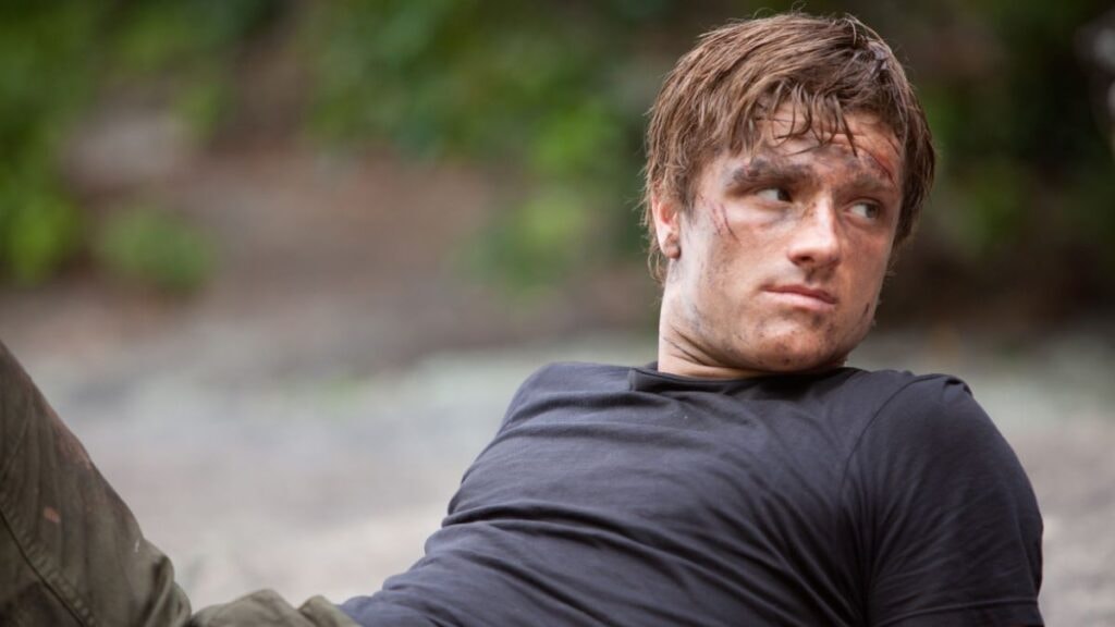 Peeta Mellark (Josh Hutcherson) dans le film Hunger Games