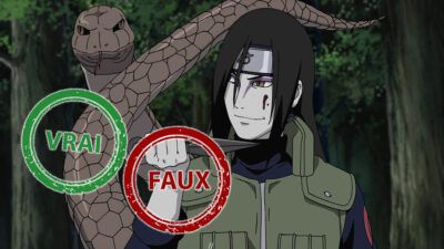 Quiz Naruto : seul un fan aura 10/10 à ce Vrai ou Faux sur Orochimaru