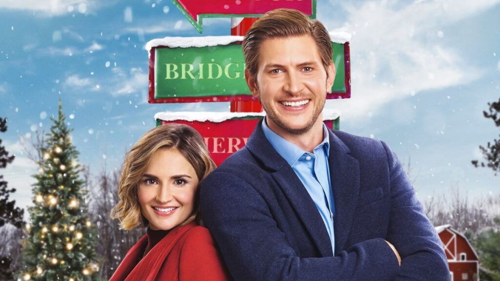 Lina et Max dans le téléfilm Tous les chemins mènent à Noël.