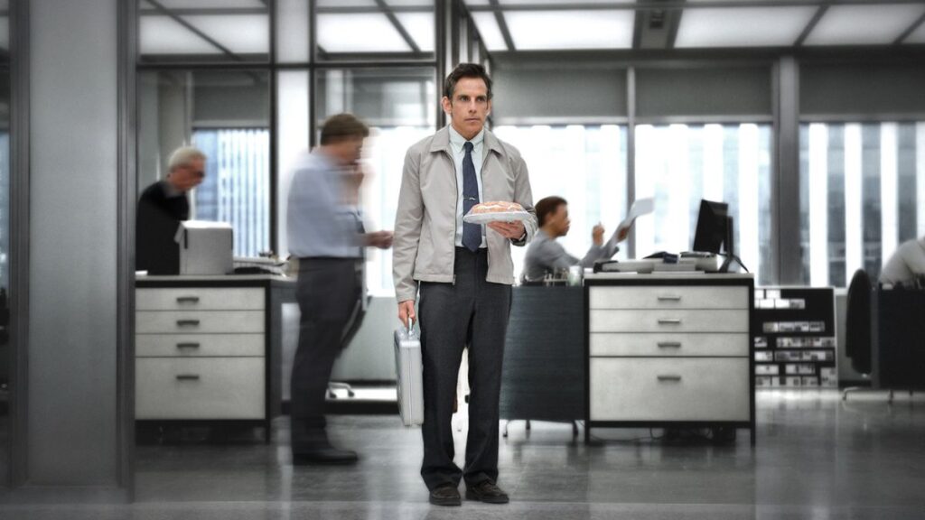 Ben Stiller dans le film La Vie Rêvée de Walter Mitty.