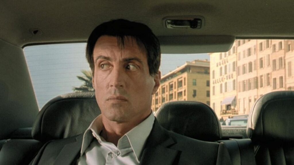 Sylvester Stallone dans le film Taxi 3.