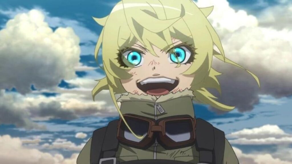 Tanya Degurechov dans l'anime Saga Tanya The Evil