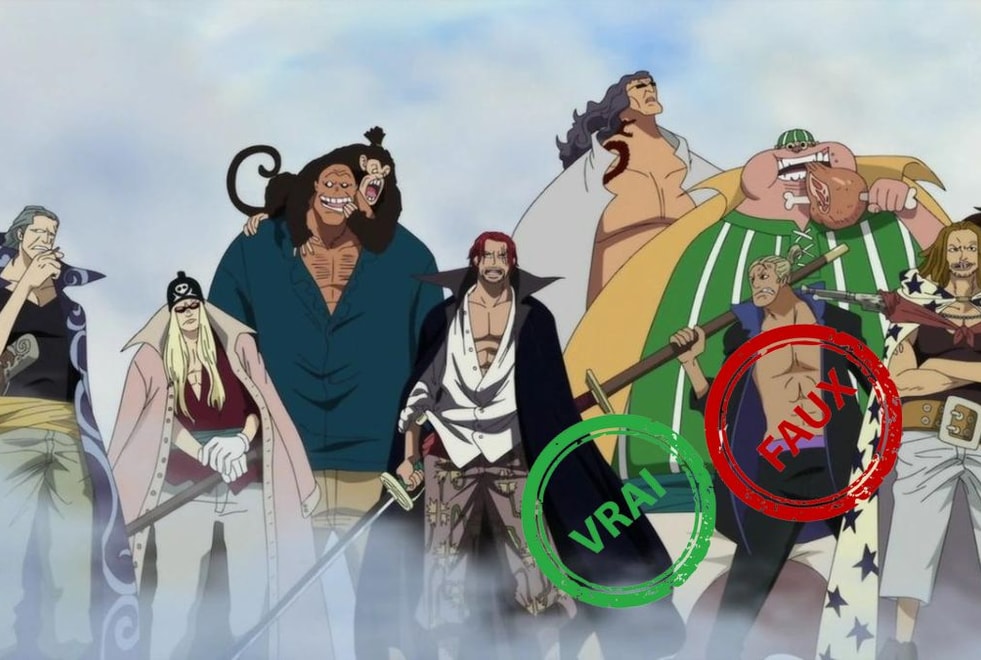 One Piece : seul Shanks aura 10/10 à ce quiz vrai ou faux sur l’équipage du Roux