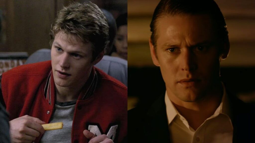 Zach Roerig dans le premier vs le dernier épisode de The Vampire Diaries.