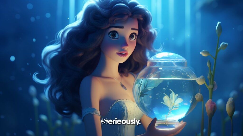 Verseau signe astro IA princesse Disney