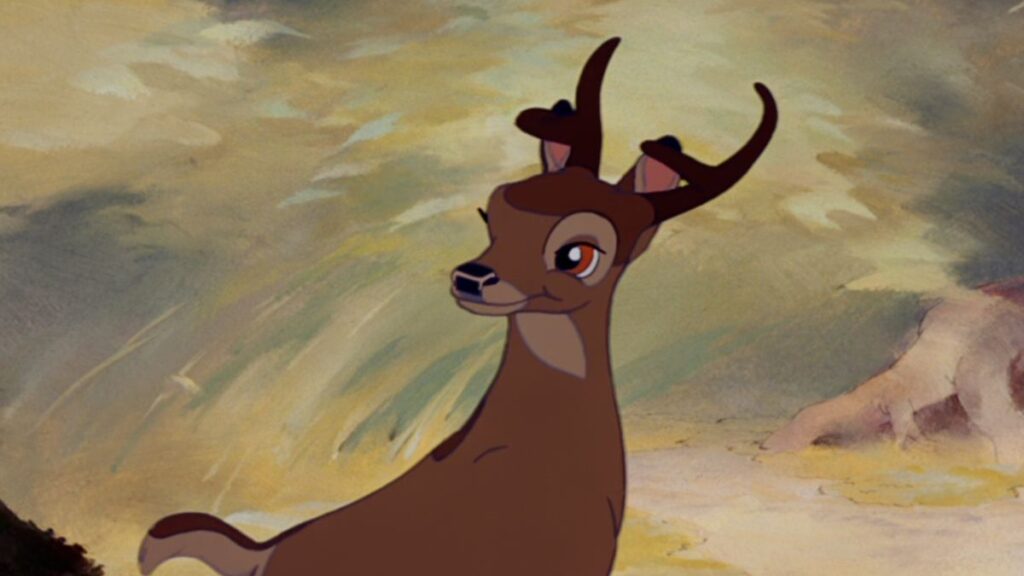 Bambi en tant que jeune cerf dans le film disney