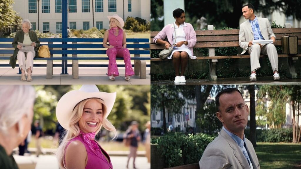 barbie et Forrest Gump