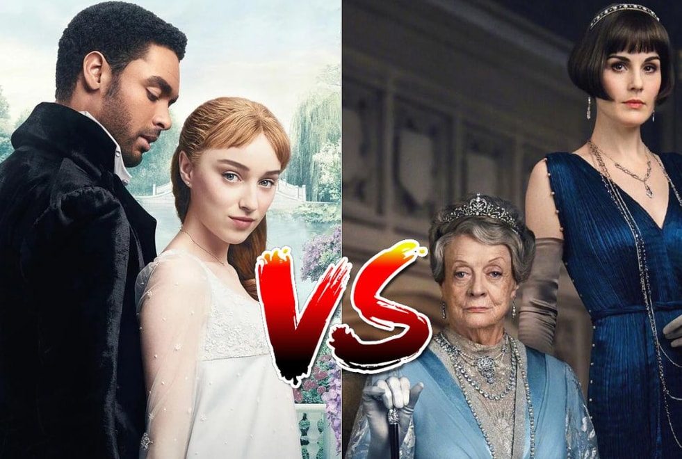 Sondage : match ultime, tu préfères Downton Abbey ou La Chronique des Bridgerton ?