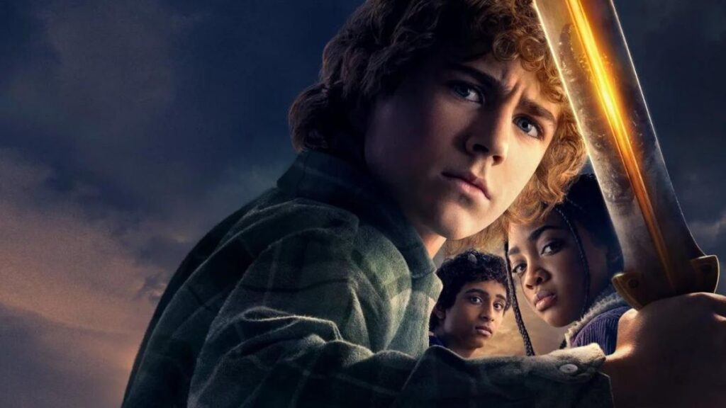 Le poster de la série Percy Jackson et les Olympiens sur Disney+.