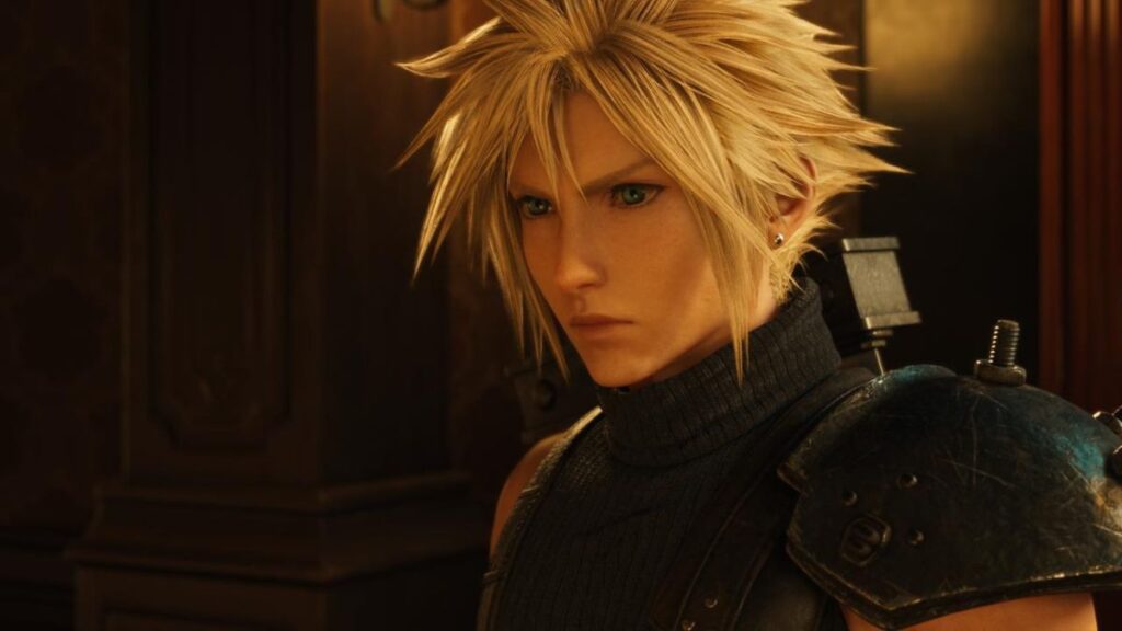 Le personnage de Cloud dans le jeux vidéo Final Fantasy VII Rebirth