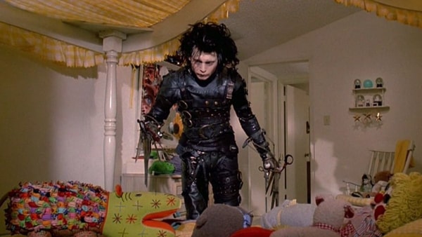 edward aux mains d'argent, johnny depp