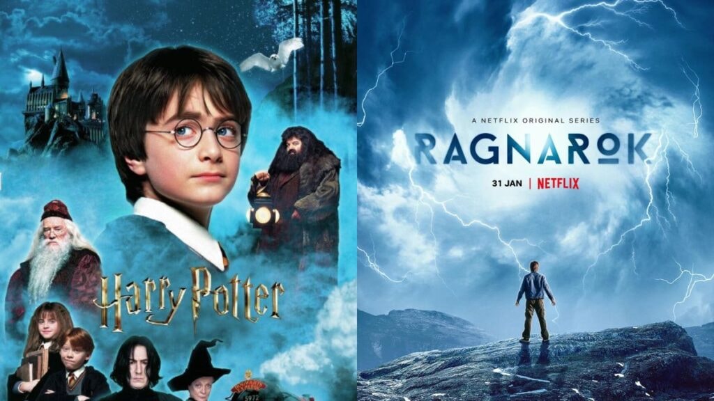 les posters de harry potter et ragnarok