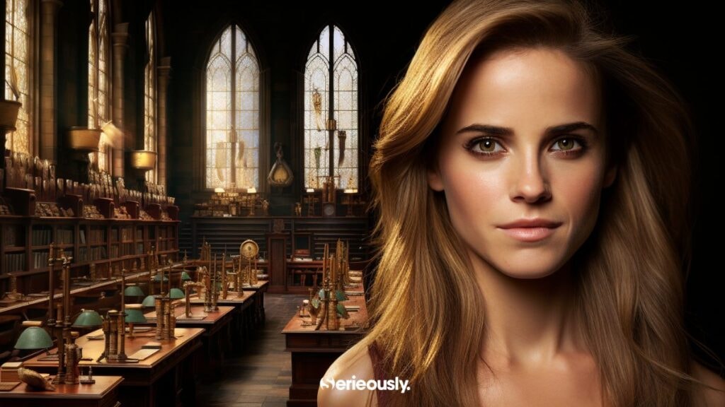 Hermione Granger imaginée par une intelligence artificielle à 40 ans