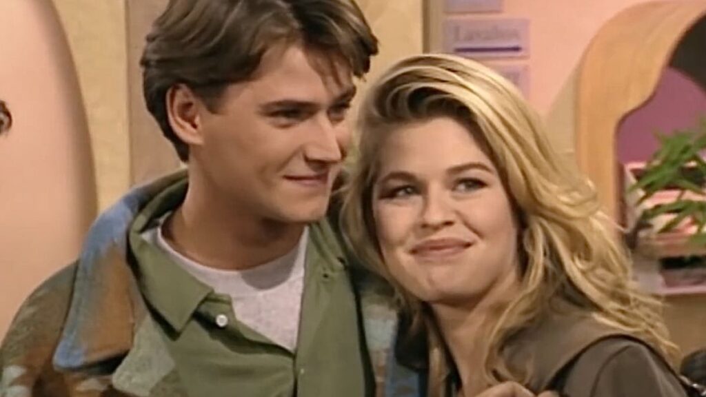 Linda et Sébastien de la série Hélène et les Garçons.