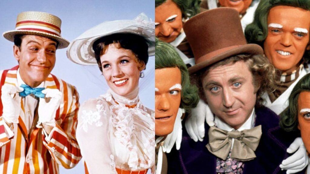 Mary Poppins et Charlie et la chocolaterie