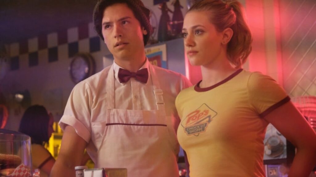 Reggie et Betty dans Riverdale