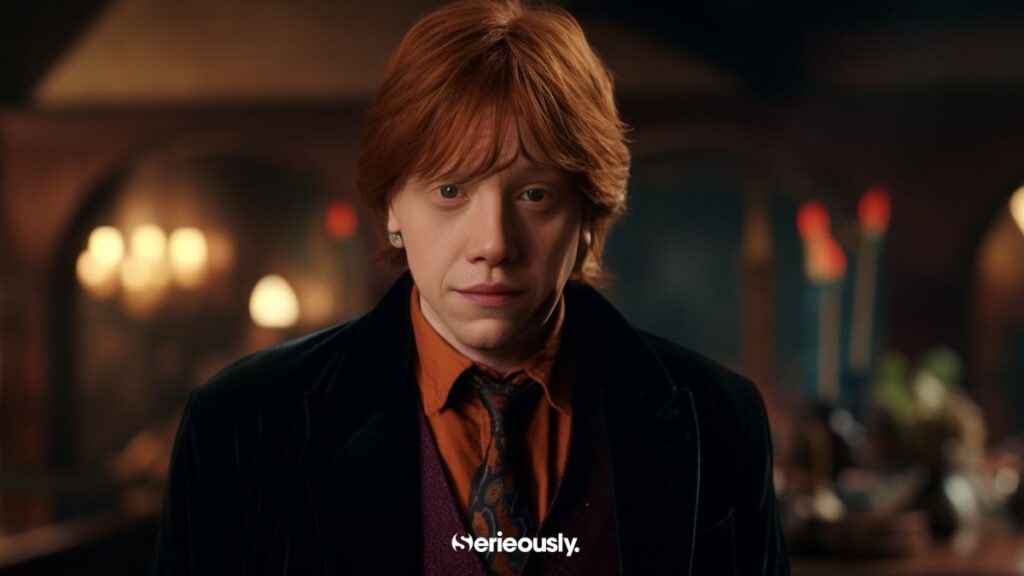 Ron Weasley imaginé par une intelligence artificielle à 40 ans