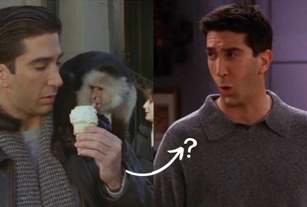 Friends : aviez-vous remarqué cette incohérence sur Ross et la glace ?