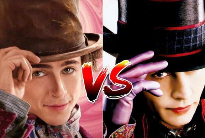 Sondage : préfères-tu Timothée Chalamet ou Johnny Depp dans le rôle de Willy Wonka ?