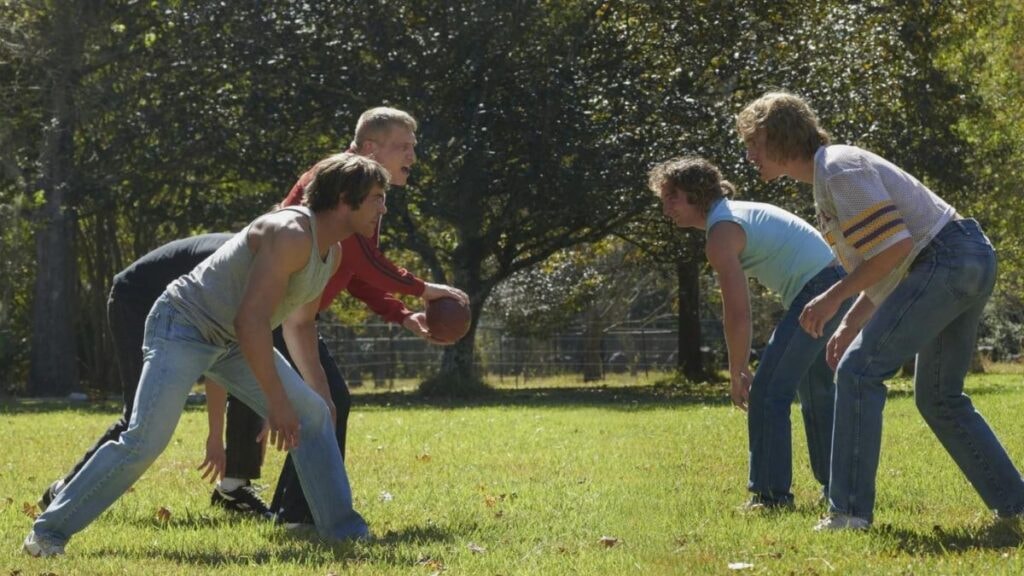 Les frères Von Erich dans le film Iron Claw