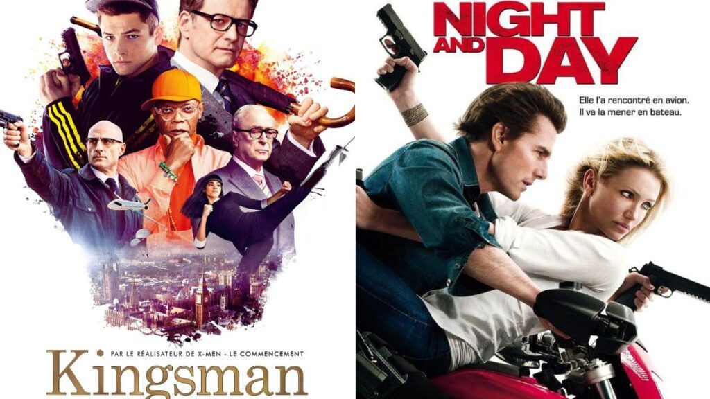 Les films Kingsman et Night and Day