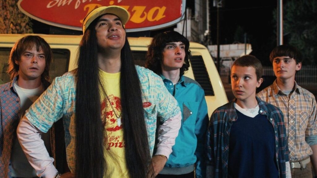 Argyle et les autres personnages dans Stranger Things saison 4