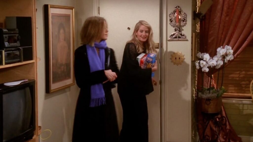 Carol et Rachel dans Friends